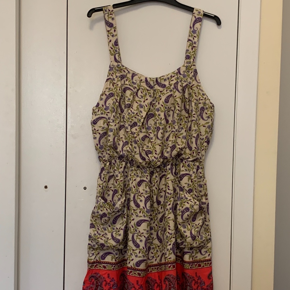 Forever 21 Parsley Mini Strapped Dress - Size PXS